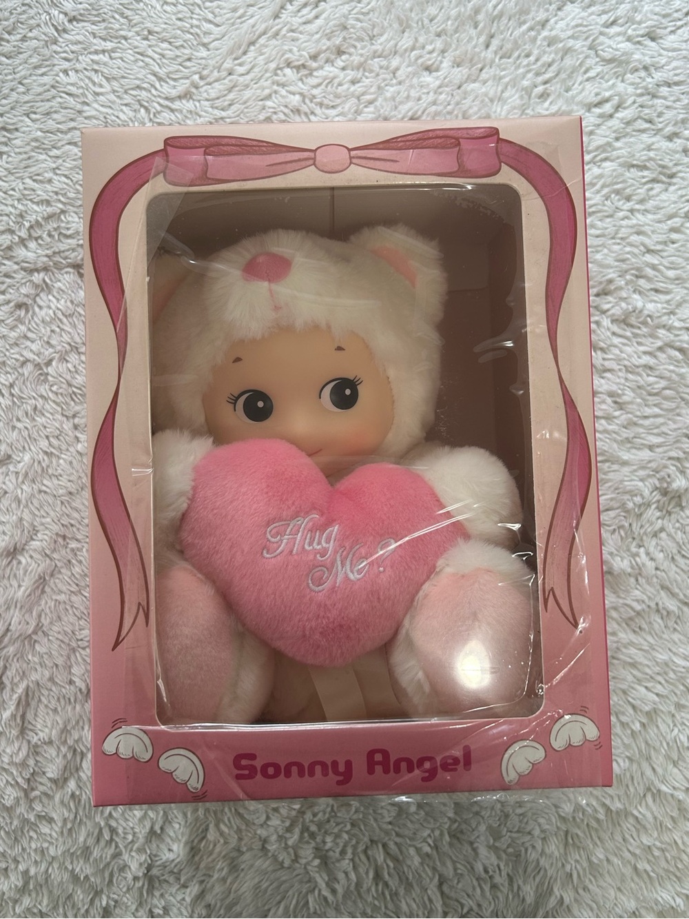 New Sonny Angel Hug Me Bear Plush